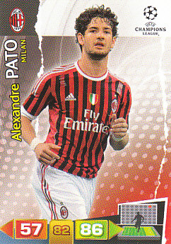 Alexandre Pato A.C. Milan 2011/12 Panini Adrenalyn XL CL #169